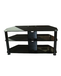 Stalak za TV GNC AVS040-1000, staklo black/black 1000x400x500mm