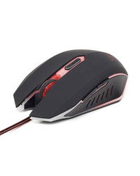 Miš GEMBIRD MUSG-001-R, USB, optical, gaming, full-speed, red, 400-1600 dpi