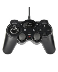 Game Pad SPEEDLINK THUNDERSTRIKE USB, black for PC, black, SL-6515-BK