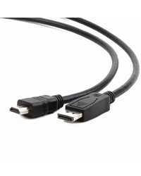 DisplayPort na HDMI kabal GEMBIRD, CC-DP-HDMI-6, 1,8m, DP male to HDMI type A male