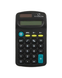 Kalkulator TITANUM TALES, 8 digit display, solar/battery power, TCL101