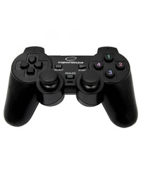Game Pad ESPERANZA WARRIOR, vibration, PC, USB, black, EG102