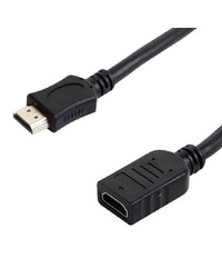 HDMI extension kabl, GEMBIRD, CC-HDMI4X-15, M-F, v.2.0, 4,5m, support Ethernet, 3D