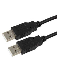 USB 2.0 kabal CCP-USB2-AMAM-6, 1,8m, A-A BLACK male-male, GEMBIRD