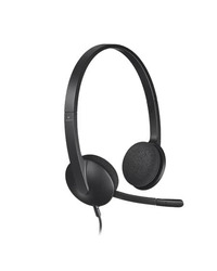 Slušalice sa mikrofonom, Logitech H340, USB, Noise-canceling Rotating microphone, 981-000475/509