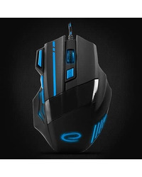 Miš ESPERANZA GAMING WOLF 7D MX201, blue, 2400dpi, double-click, ergonomic, EGM201B