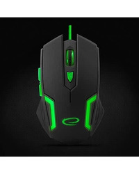 Miš ESPERANZA GAMING FIGHTER 6D MX205, GREEN, 2400dpi, ergonomic, EGM205G