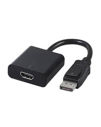 GEMBIRD Display port male to HDMI female adapter black A-DPM-HDMIF-002
