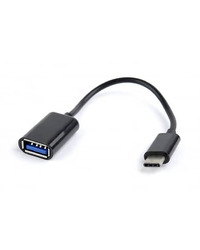 USB 2.0 adapter/kabl GEMBIRD Type-C CM/AF 20cm, A-OTG-CMAF2-01