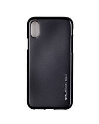 Zaštitna futrola Mercury i-Jelly metal case iPhone X black