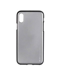 Zaštitna futrola Mercury i-Jelly metal case iPhone X gray
