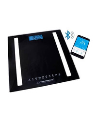Kućna vaga ESPERANZA 8in1 bluetooth scale BESTFIT black, EBS016K