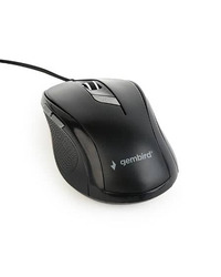 Miš GEMBIRD MUS-6B-01, optical, USB, 6 tipki  800-1600 dpi,crni
