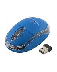 Miš wireless TITANUM 3D CONDOR, optical, blue, 1000 dpi, TM120B