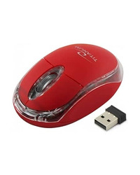 Miš wireless TITANUM 3D CONDOR, optical, red, 1000 dpi, TM120R