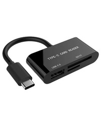 Card-reader Type-C SDXC combo GEMBIRD UHB-CR3-02, USB 3.1