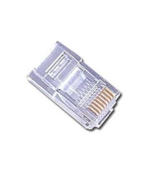 UTP konektor GEMBIRD RJ45, 50 kom, 8P8C, 6u gold plated, PLUG3UP6/50
