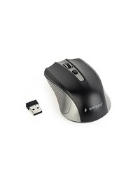 Miš GEMBIRD MUSW-4B-04-GB, wireless , optical, space gray/black, up to 1600 dpi