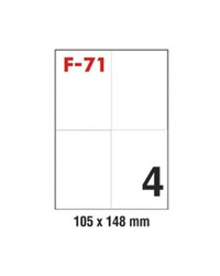 NALJEPNICA TTO 105X148  100/1,TTO105148