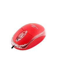 Miš TITANUM 3D RAPTOR, USB, optical, red, 1000 dpi, red, TM102R