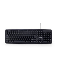 Tastatura GEMBIRD, KB-U-103, Standard keyboard, USB, US layout, black