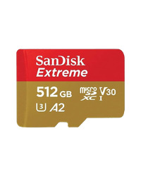 Micro SD SanDisk Extreme 512GB 190MB/s - SDSQXAV-512G-GN6MN 
