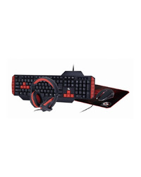 Tastatura + miš + slušalice + podloga Gaming GEMBIRD, GGS-UMG4-02, USA layout
