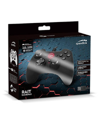 Game Pad SPEEDLINK RAIT Gamepad - for PC/PS3/Switch, rubber-black SL-650010-BK