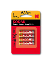 Baterija KODAK,RO3 AAA CINK KLORID 4/1, 1,5 V (887930953329)