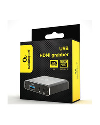 USB HDMI Videograbber GEMBIRD, video capture, software free, UHG-4K2-01