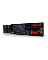 RGB tastatura + miš + slušalice + podloga Gaming GEMBIRD, GGS-UMGL4-01, USA layout