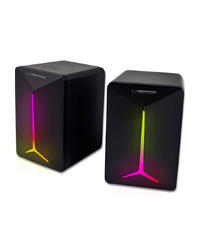 Zvučnici 2.0 ESPERANZA USB SPEAKERS 2.0 LED RAINBOW FREVO EGS105