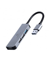 USB HUB 4-port 1 x USB 3.1 + 3 x USB 2.0 GEMBIRD UHB-U3P1U2P3-01