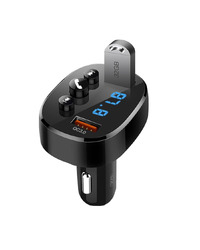 Bluetooth FM transmiter sa USB punjacem 18W QC3.0, BCC03