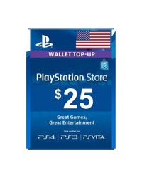 Playstation Network - United States 25$