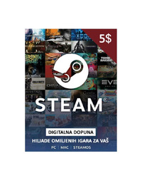 Steam gift card 5$ - Global