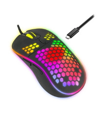 Miš ESPERANZA GAMING 6D RGB ANTEROS Type-C USB-C, EGM305