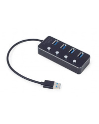 USB HUB 3.1 (Gen 1) 4 port sa prekidacima GEMBIRD UHB-U3P4P-01