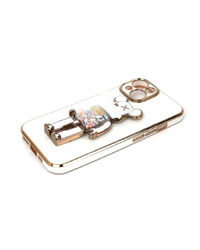 ZAŠTITNA MASKA TPU FRONDY BEAR IPHON 14 WHITE