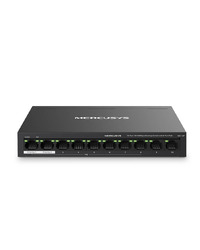 SWITCH MERCUSYS MS110P 10-Port 10/100Mbps Desktop Switch with 8-Port PoE+