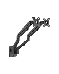 NOSAČ ZA DVA MONITORA GEMBIRD MA-WA2-01, montaža na zid, 17”-27”, up to 7 kg