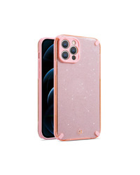 ZADNJA MASKA ARMOR GLITTER CASE ZA IPHONE 12 PRO MAX ROZE