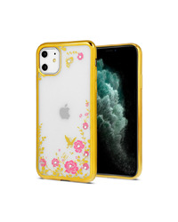 ZADNJA MASKA DIAMOND FLOWER ZA IPHONE 11 PRO ZLATNA