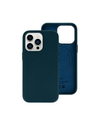 MAGSAFE KOŽNA FUTROLA ZA IPHONE 13 PRO NAVY