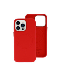 MAGSAFE KOŽNA FUTROLA ZA IPHONE 13 PRO RED