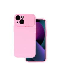 ZAŠTITA ZA KAMERU SOFT ZA IPHONE 15 SVIJETLO ROZE