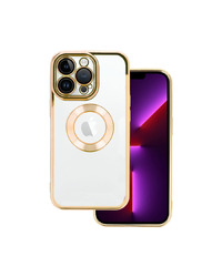 BEAUTY CLEAR CASE ZA IPHONE 12 ZLATNI