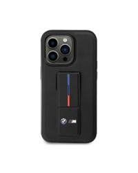 ORIGINALNA FUTROLA BMW GRIP HOT STAMP HARDCASE BMHCP14M22GSLK ZA IPHONE 14 PLUS CRNA
