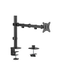 NOSAČ ZA MONITOR GEMBIRD MA-D1-01, montaža na stol, (rotate, tilt, swivel), 17”-32”, up to 9 kg