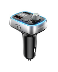 FM transmiter Bluetooth sa USB punjaćem BOROFONE BC32 Sunlight car TF card black